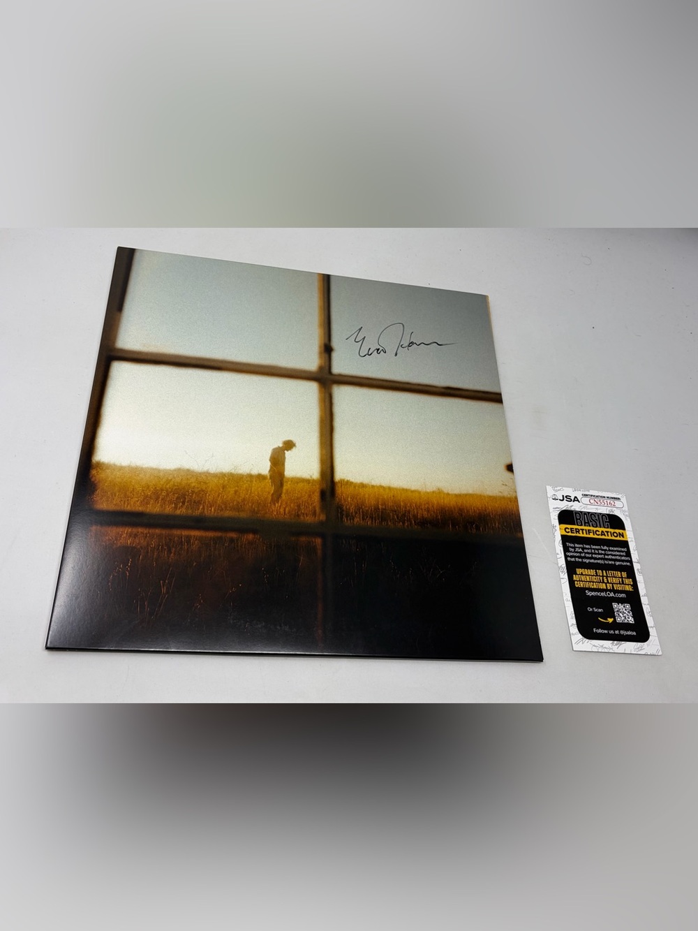 Evan Honer signed Fighting For‎ Album JSA COA